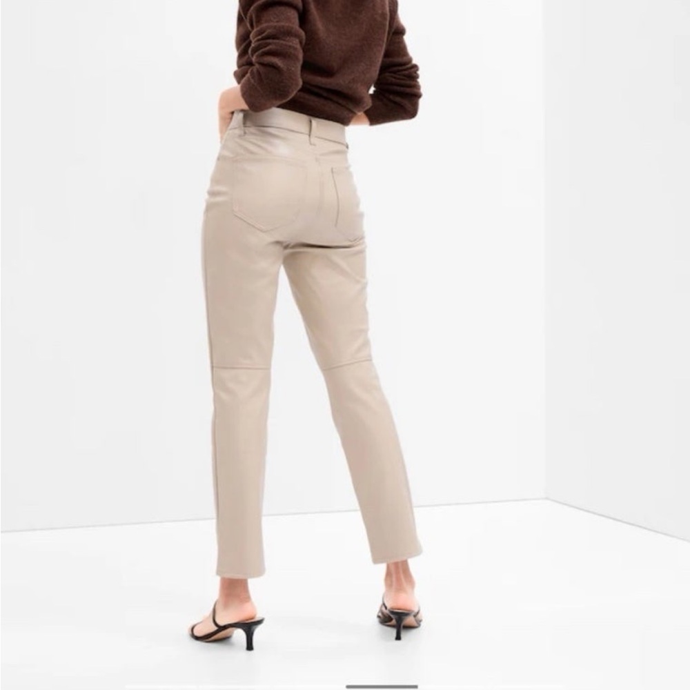 NWT Faux leather pants